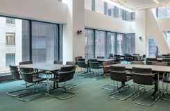 SKILL tables effortlessly reconfigure to maximize flexible space with clean modern lines. thumbnail